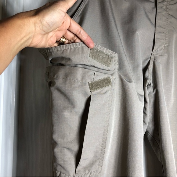 5.11 Tactical Men's Fast-Tac Khaki Lightweight Straight Leg Cargo Pants 34 X 30 - Picture 4 of 16